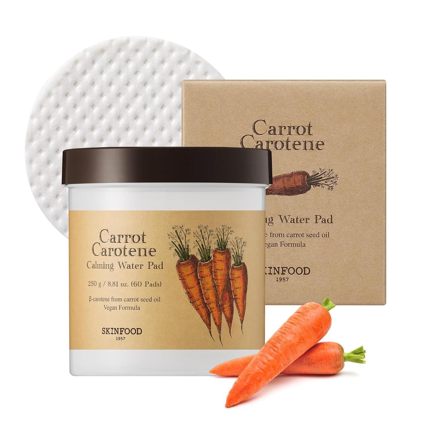 SKINFOOD - Carrot Carotene Calming Water Pad