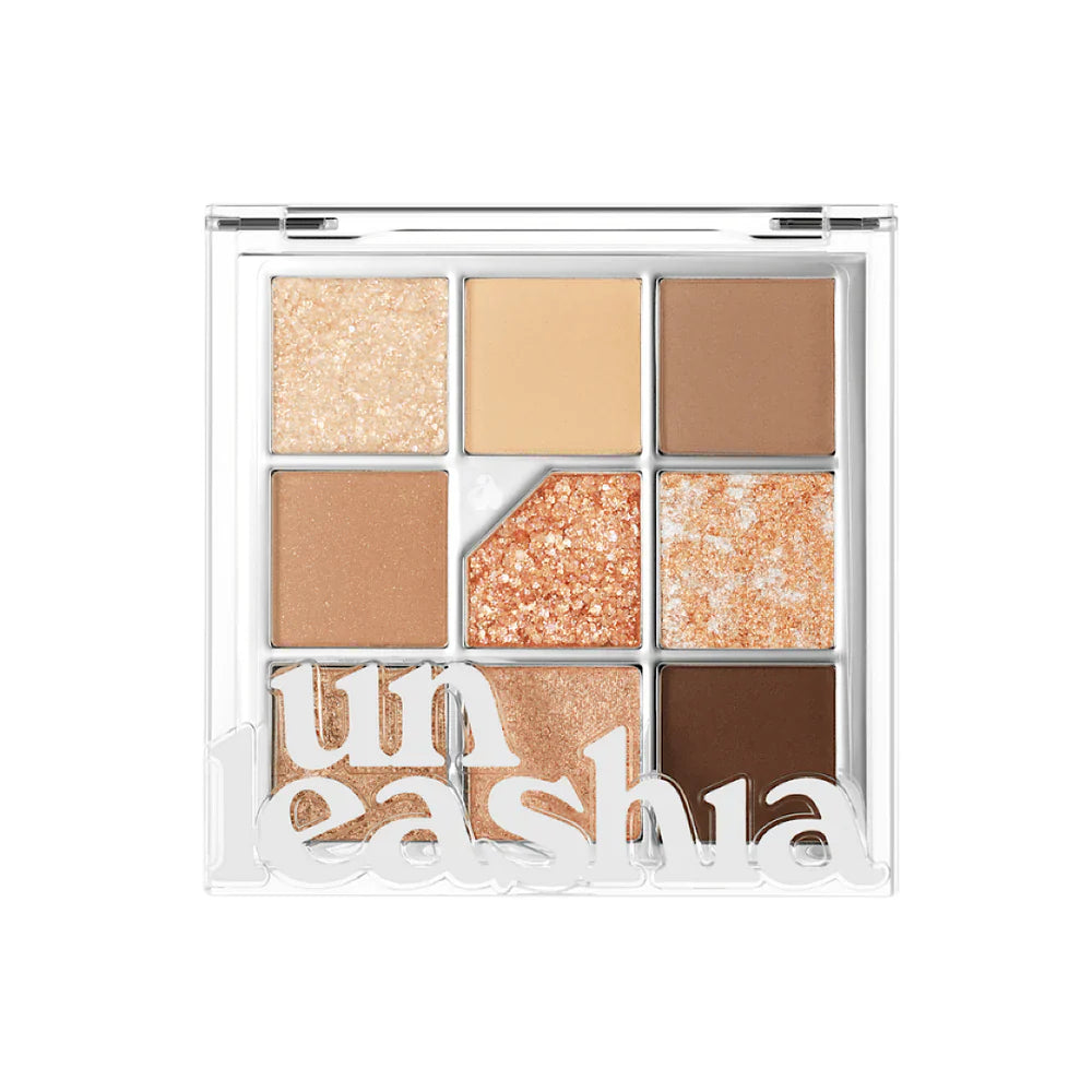 UNLEASHIA - Glitterpedia Eye Palette - No2 All of Brown