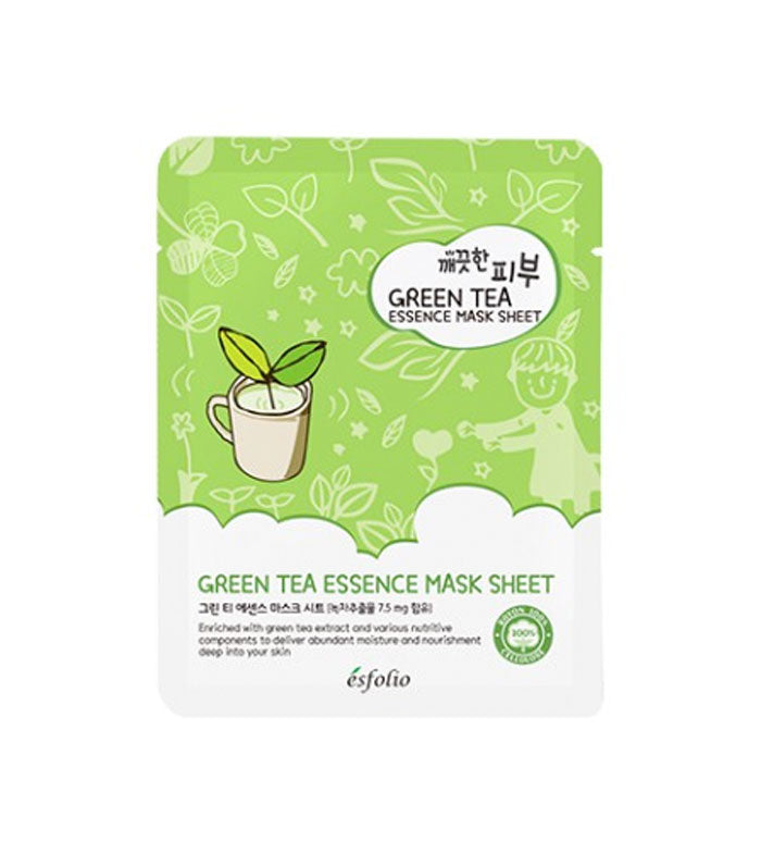 Esfolio - Green Tea Essence Mask Sheet