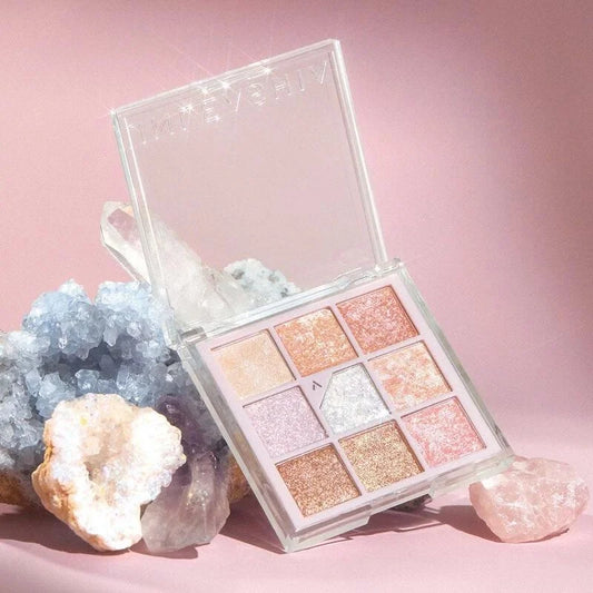 Unleashia - Glitterpedia Eye Palette [All of Coral Glitter #01]
