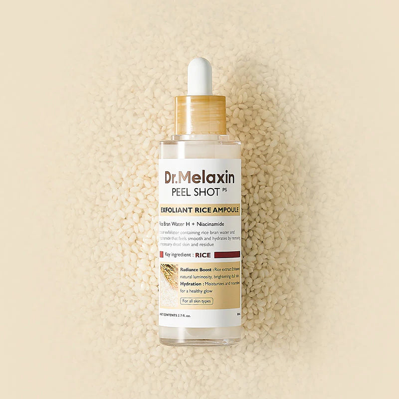 Dr. Melaxin Peel Shot Exfoliant White Rice Ampoule