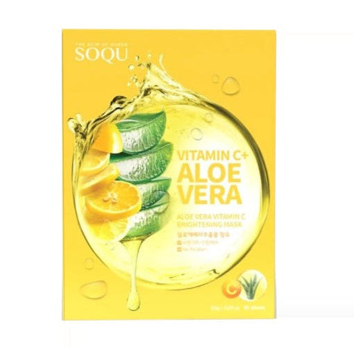 SOQU - Aloe Vera Vitamin C Brightening Mask [1 piece]