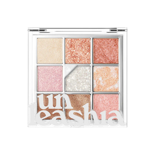 Unleashia - Glitterpedia Eye Palette [All of Coral Glitter #01]