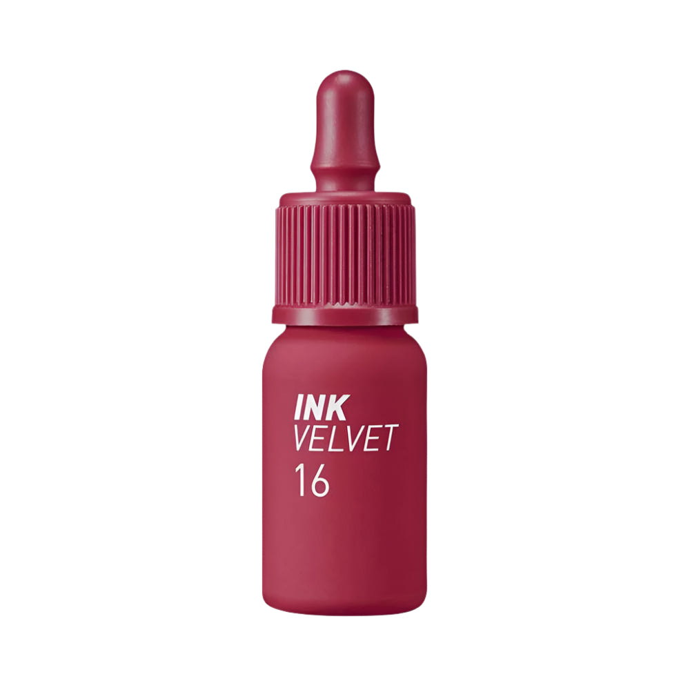 Peripera - Ink The Velvet Lip Tint - #16 Heart Fuchsia Pink