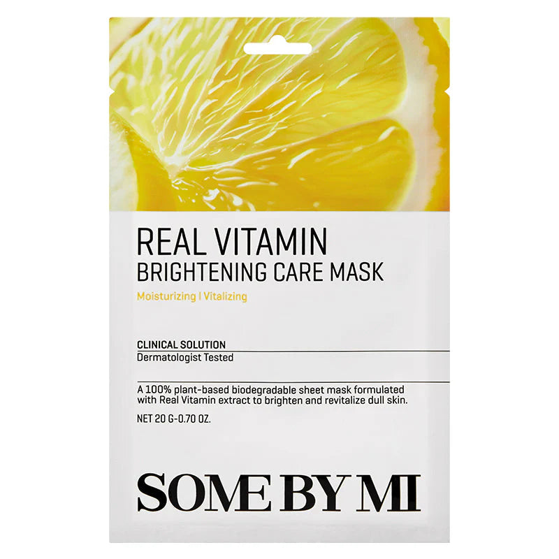 Some By Mi - Real Care Mask [Vitamin Brightening] - 1 piece