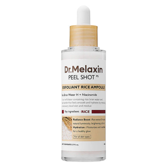 Dr. Melaxin Peel Shot Exfoliant White Rice Ampoule