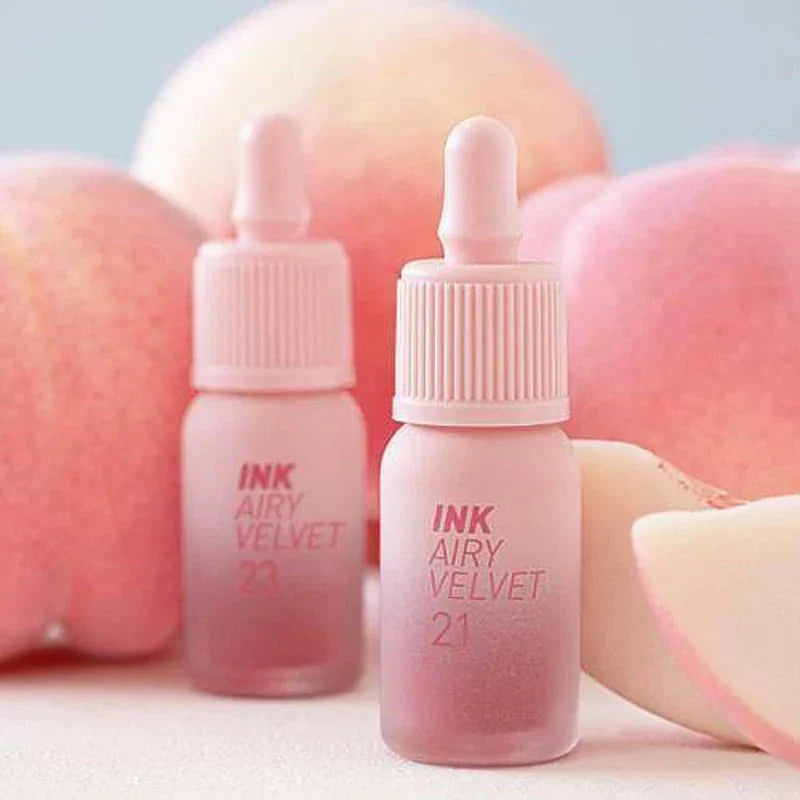 Peripera - Ink Airy Velvet Lip Tint - #21 Fluffy Peach