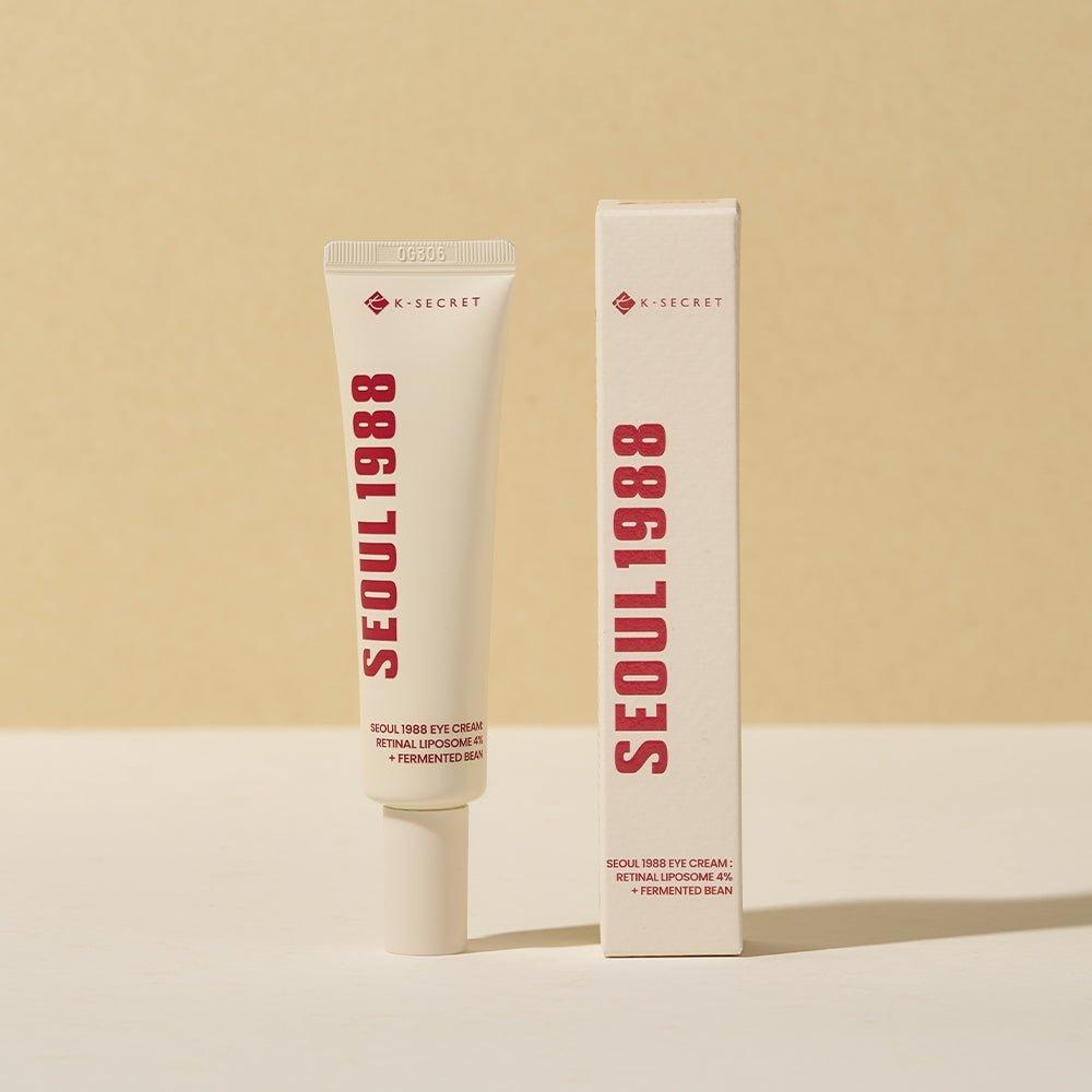 KSECRET - Seoul 1988 Eye Cream: Retinol Liposome 4% + Fermented Bean [30ml]