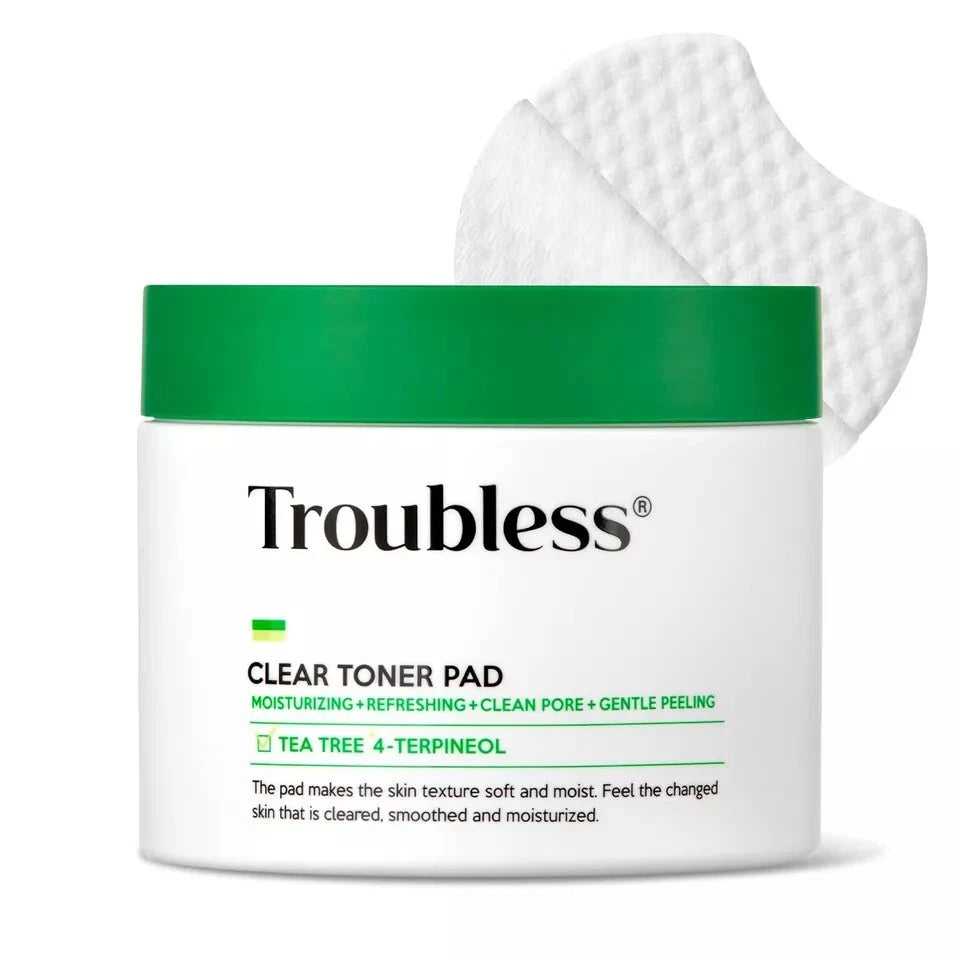 Troubless - Clear toner pad - 60pcs